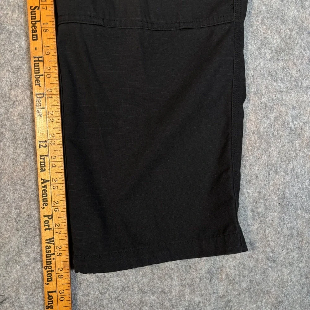 5.11 Tactical Cargo Pants Mens M Short Black Ripstop Utility Work 74003 Trousers